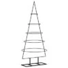 VidaXL Metal Christmas Tree For Decoration Black 125 Cm -VIDAXL DECOR SHOP image 2 359590