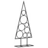 VidaXL Metal Christmas Tree For Decoration Black 60 Cm