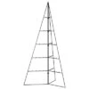 VidaXL Metal Christmas Tree For Decoration Black 100 Cm