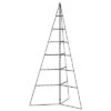 VidaXL Metal Christmas Tree For Decoration Black 140 Cm -VIDAXL DECOR SHOP image 2 359601