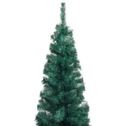 VidaXL Slim Artificial Christmas Tree With LEDs&Ball Set Green 120cm 23 VidaXL Slim Artificial Christmas Tree With LEDs&Ball Set Green 120cm -VIDAXL DECOR SHOP image 3 3077802