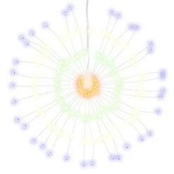 VidaXL Christmas Starburst Lights 140 LEDs 8 Pcs Multicolour 17 Cm 18 VidaXL Christmas Starburst Lights 140 LEDs 8 Pcs Multicolour 17 Cm -VIDAXL DECOR SHOP image 3 3190517