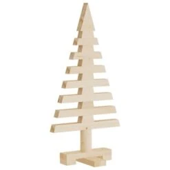 VidaXL Wooden Christmas Trees For Decoration 3 Pcs Solid Wood Pine -VIDAXL DECOR SHOP image 3 3200672