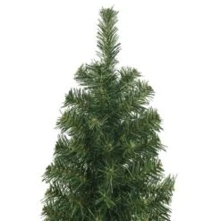 VidaXL Slim Artificial Christmas Tree With Stand Green 240 Cm PVC -VIDAXL DECOR SHOP image 3 320952