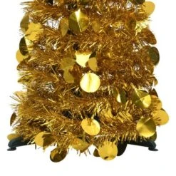 VidaXL Pop-up Artificial Christmas Tree Gold 120 Cm PET -VIDAXL DECOR SHOP image 3 320982