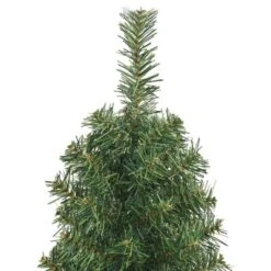 VidaXL Slim Artificial Christmas Tree With Stand Green 120 Cm PVC -VIDAXL DECOR SHOP image 3 328480
