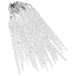 VidaXL Christmas Icicle Lights 40pcs Warm White Acrylic Remote Control -VIDAXL DECOR SHOP image 3 328612