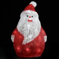 VidaXL LED Christmas Acrylic Santa Figure Indoor And Outdoor 28cm -VIDAXL DECOR SHOP image 3 328786