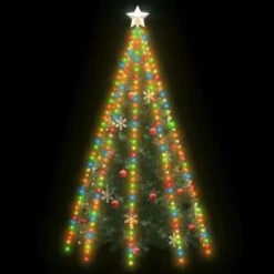 VidaXL Christmas Tree Net Lights With 400 LEDs Colourful 400 Cm -VIDAXL DECOR SHOP image 3 328894