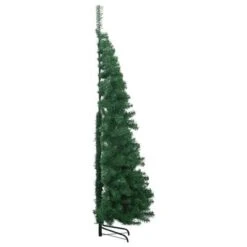 VidaXL Corner Artificial Christmas Tree Green 240 Cm PVC -VIDAXL DECOR SHOP image 3 329166
