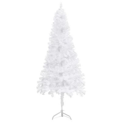 VidaXL Corner Artificial Christmas Tree White 150 Cm PVC 5 VidaXL Corner Artificial Christmas Tree White 150 Cm PVC - Image 3
