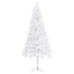 VidaXL Corner Artificial Christmas Tree White 240 Cm PVC -VIDAXL DECOR SHOP image 3 329171