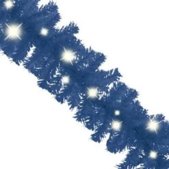VidaXL Christmas Garland With LED Lights 10 M Blue -VIDAXL DECOR SHOP image 3 329193