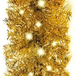 VidaXL Christmas Garland With LED Lights 20 M Gold -VIDAXL DECOR SHOP image 3 329203