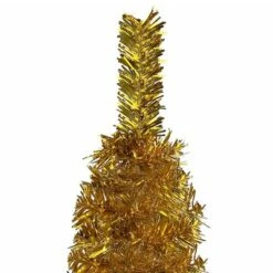 VidaXL Slim Christmas Tree Gold 150 Cm 17 VidaXL Slim Christmas Tree Gold 150 Cm -VIDAXL DECOR SHOP image 3 329233