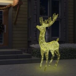 VidaXL XXL Acrylic Christmas Reindeer 250 LED 180 Cm Warm White -VIDAXL DECOR SHOP image 3 329785