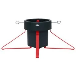 VidaXL Christmas Tree Stand Green And Red 46x46x19 Cm -VIDAXL DECOR SHOP image 3 331310