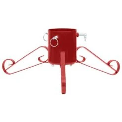 VidaXL Christmas Tree Stand Red 58x58x21 Cm -VIDAXL DECOR SHOP image 3 331318