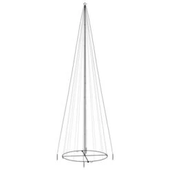 VidaXL Christmas Cone Tree Warm White 1134 LEDs 230x800 Cm -VIDAXL DECOR SHOP image 3 343626
