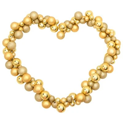 VidaXL Christmas Balls Garland Gold 175 Cm Polystyrene 5 VidaXL Christmas Balls Garland Gold 175 Cm Polystyrene - Image 3