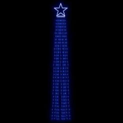 VidaXL Christmas Tree Light 320 LEDs Blue 375 Cm -VIDAXL DECOR SHOP image 3 356925