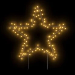 VidaXL Christmas Light Decoration With Spikes Star 115 LEDs 85 Cm -VIDAXL DECOR SHOP image 3 357715