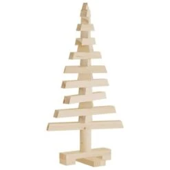 VidaXL Wooden Christmas Tree For Decoration 60 Cm Solid Wood Pine 12 VidaXL Wooden Christmas Tree For Decoration 60 Cm Solid Wood Pine -VIDAXL DECOR SHOP image 3 357993