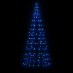 VidaXL Christmas Tree Light On Flagpole 200 LEDs Blue 180 Cm 19 VidaXL Christmas Tree Light On Flagpole 200 LEDs Blue 180 Cm -VIDAXL DECOR SHOP image 3 358111