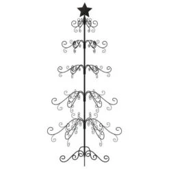 VidaXL Metal Christmas Tree For Decoration Black 150 Cm 11 VidaXL Metal Christmas Tree For Decoration Black 150 Cm -VIDAXL DECOR SHOP image 3 359607