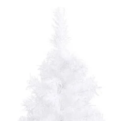 VidaXL Corner Artificial Christmas Tree LEDs&Ball Set White 180 Cm PVC -VIDAXL DECOR SHOP image 4 3077969