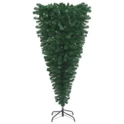 VidaXL Upside-down Artificial Christmas Tree With LEDs&Ball Set 210 Cm -VIDAXL DECOR SHOP image 4 3078058