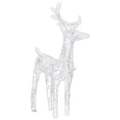 VidaXL Christmas Reindeers 6 Pcs Cold White 240 LEDs Acrylic -VIDAXL DECOR SHOP image 4 3154256
