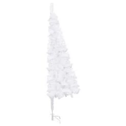 VidaXL Corner Artificial Christmas Tree White 210 Cm PVC -VIDAXL DECOR SHOP image 4 329170