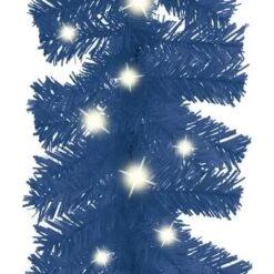 VidaXL Christmas Garland With LED Lights 20 M Blue -VIDAXL DECOR SHOP image 4 329194