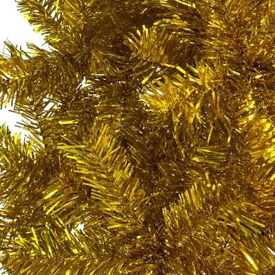 VidaXL Slim Christmas Tree Gold 150 Cm 6 VidaXL Slim Christmas Tree Gold 150 Cm - Image 4
