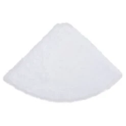 VidaXL Christmas Tree Skirt White 150 Cm Faux -VIDAXL DECOR SHOP image 4 330271