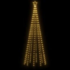 VidaXL Christmas Cone Tree Warm White 310 LEDs 100x300 Cm 19 VidaXL Christmas Cone Tree Warm White 310 LEDs 100x300 Cm -VIDAXL DECOR SHOP image 4 343490