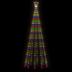 VidaXL Christmas Tree With Spike Colourful 310 LEDs 300 Cm 19 VidaXL Christmas Tree With Spike Colourful 310 LEDs 300 Cm -VIDAXL DECOR SHOP image 4 343556