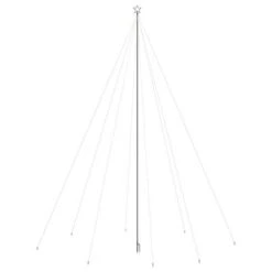 VidaXL Christmas Tree With Spike Warm White 1134 LEDs 800 Cm 14 VidaXL Christmas Tree With Spike Warm White 1134 LEDs 800 Cm -VIDAXL DECOR SHOP image 4 343636