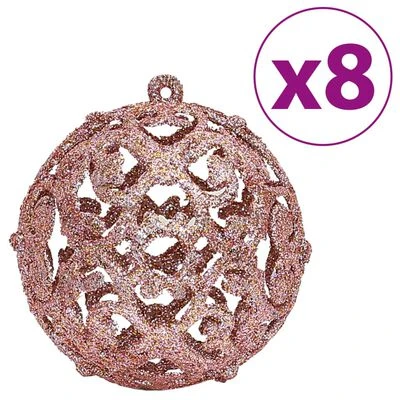 VidaXL Christmas Baubles 100 Pcs Pink And Rose 3 / 4 / 6 Cm 6 VidaXL Christmas Baubles 100 Pcs Pink And Rose 3 / 4 / 6 Cm - Image 4