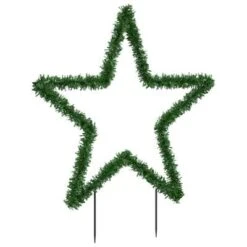 VidaXL Christmas Light Decoration With Spikes Star 80 LEDs 60 Cm -VIDAXL DECOR SHOP image 4 357725
