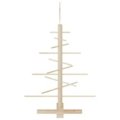 VidaXL Wooden Christmas Tree For Decoration 75 Cm Solid Wood Pine -VIDAXL DECOR SHOP image 4 357988