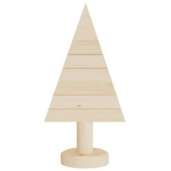 VidaXL Wooden Christmas Trees For Decoration 2 Pcs 30 Cm Solid Wood Pine -VIDAXL DECOR SHOP image 4 357992