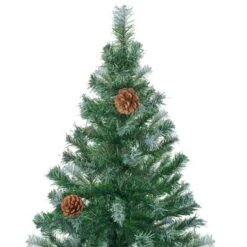 VidaXL Frosted Christmas Tree With Pinecones 150 Cm 12 VidaXL Frosted Christmas Tree With Pinecones 150 Cm -VIDAXL DECOR SHOP image 4 60177