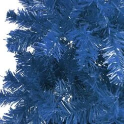 VidaXL Slim Christmas Tree With LEDs&Ball Set Blue 210 Cm -VIDAXL DECOR SHOP image 5 3078037