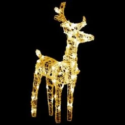 VidaXL Christmas Reindeers 6 Pcs Warm White 240 LEDs Acrylic -VIDAXL DECOR SHOP image 5 3154253