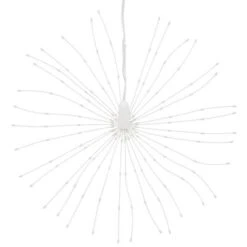 VidaXL Christmas Starburst Lights 140 LEDs 8 Pcs Cold White 17 Cm -VIDAXL DECOR SHOP image 5 3190513