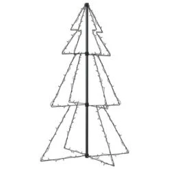 VidaXL Christmas Cone Tree 160 LEDs Indoor And Outdoor 78x120 Cm 18 VidaXL Christmas Cone Tree 160 LEDs Indoor And Outdoor 78x120 Cm -VIDAXL DECOR SHOP image 5 328564