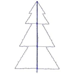 VidaXL Christmas Cone Tree 200 LEDs Indoor And Outdoor 98x150 Cm 18 VidaXL Christmas Cone Tree 200 LEDs Indoor And Outdoor 98x150 Cm -VIDAXL DECOR SHOP image 5 328577