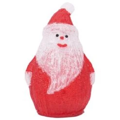 VidaXL LED Christmas Acrylic Santa Figure Indoor And Outdoor 28cm -VIDAXL DECOR SHOP image 5 328786